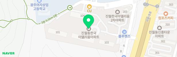 한국아델리움아파트 어린이놀이시설 지도 이미지