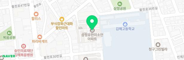 유한미소안 지도 이미지