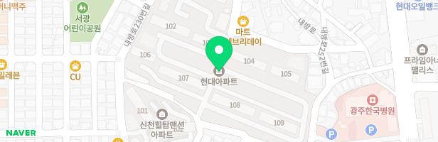쌍촌동현대아파트 102동앞놀이터 지도 이미지