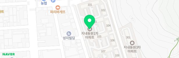 지내동원1차APT 103동 놀이시설 지도 이미지