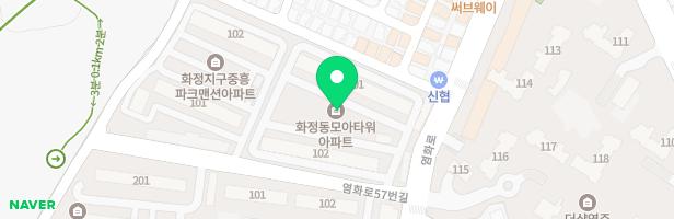 화정4 모아 놀이터 지도 이미지