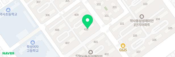 삼성래미안2차 410동앞 놀이터 지도 이미지