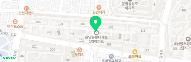 운암동_롯데캐슬아파트(놀이터 3(204동앞)) 지도 이미지