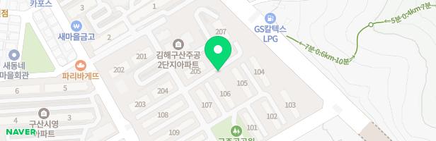 구산영구임대주공아파트 1주공 지도 이미지