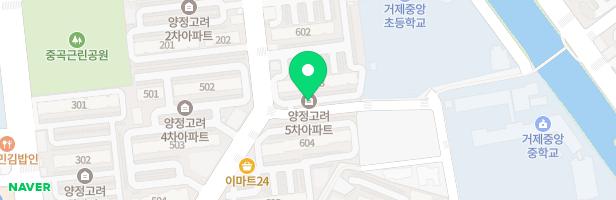 고려5차아파트 601동 지도 이미지