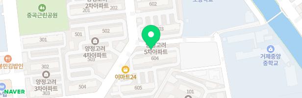 고려5차아파트(B) 605동 지도 이미지