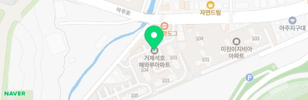 석호해와루아파트 2 지도 이미지