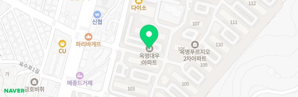 옥명대우아파트 4 113동 뒤 지도 이미지
