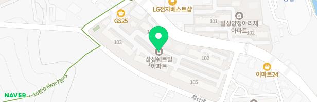 삼성쉐르빌 지도 이미지