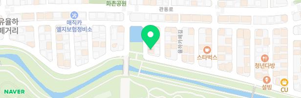 율하천공원(1호 근린공원 B) 지도 이미지