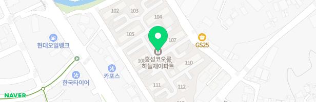 코오롱 하늘채 아파트 놀이터-1 지도 이미지