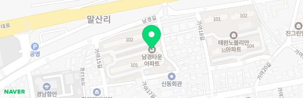 남경아파트 어린이놀이터 지도 이미지