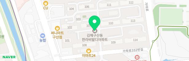 한라비발디 아파트 어린이놀이터1 (106동 앞) 지도 이미지
