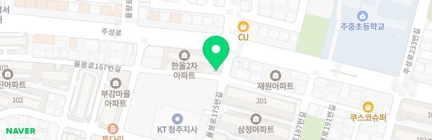 율량한울2차아파트 지도 이미지