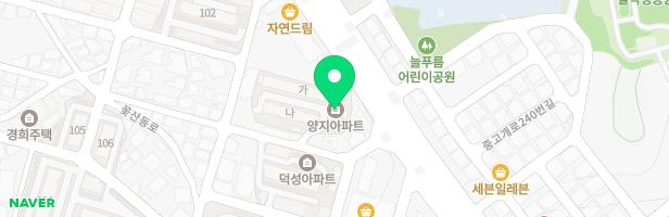 금천 양지아파트 지도 이미지