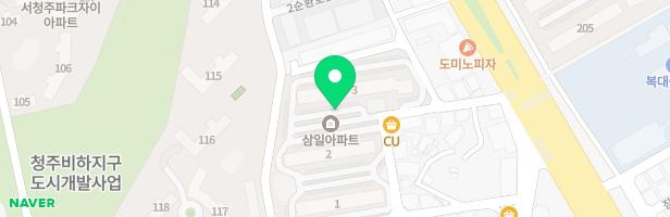 비하삼일아파트 놀이터 지도 이미지