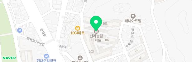 송림아파트 지도 이미지