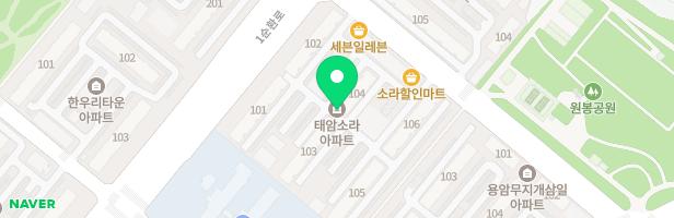 용암소라 1놀이터(102동 앞) 지도 이미지
