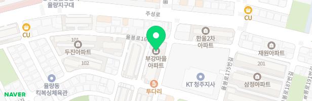 율량부강 101동 옆 지도 이미지