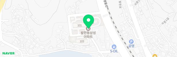 발한삼성아파트(103동) 지도 이미지