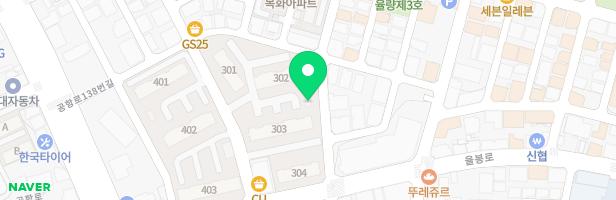 율량현대건설아파트 어린이놀이터(302동 303동 사이) 지도 이미지