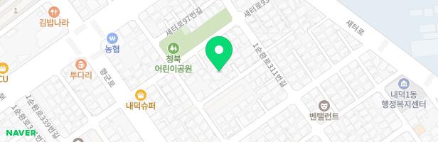 청주신나는어린이집 지도 이미지