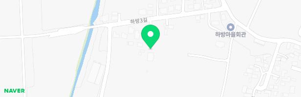 봉방 동산 어린이집 놀이시설 지도 이미지
