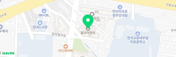월곡조합아파트내 놀이터 지도 이미지