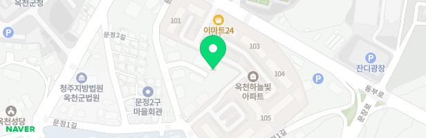 옥천 어린이집 놀이시설 지도 이미지