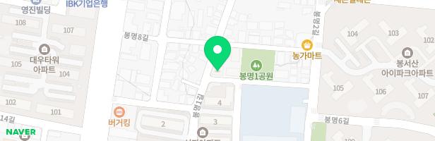 봉명공원 지도 이미지