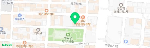 원두정먹거리공원 지도 이미지