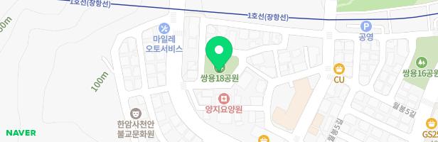 쌍용18공원 지도 이미지
