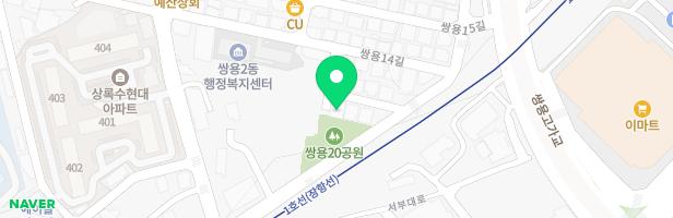 쌍용20공원 지도 이미지