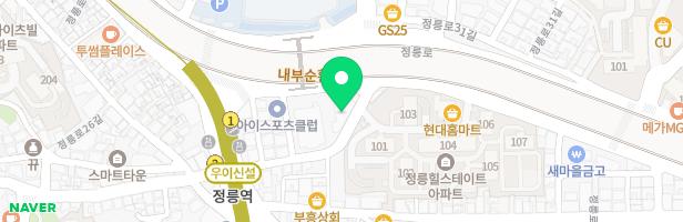 새싹유치원 지도 이미지