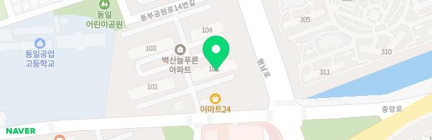 늘푸른벽산아파트101동앞 놀이터 지도 이미지