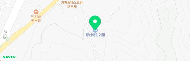 정산어린이집 지도 이미지