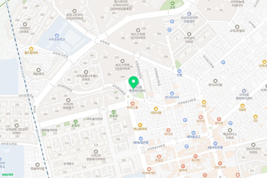 동래구 가족센터 지도 이미지