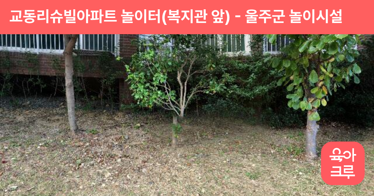 교동리슈빌아파트 놀이터(복지관 앞) 썸네일