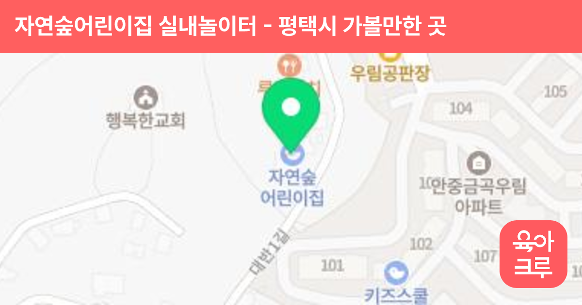 자연숲어린이집 실내놀이터 썸네일