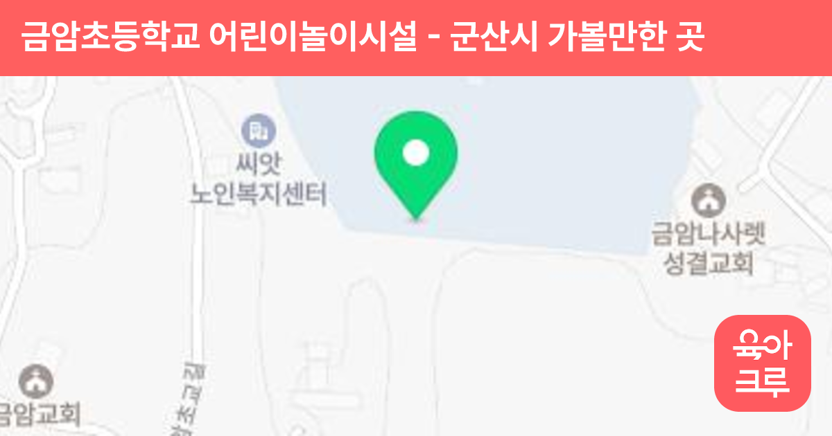 금암초등학교 어린이놀이시설 썸네일