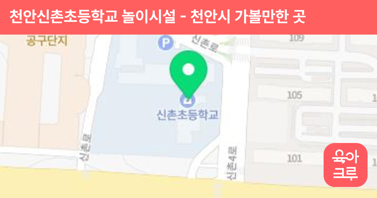 천안신촌초등학교 놀이시설 썸네일
