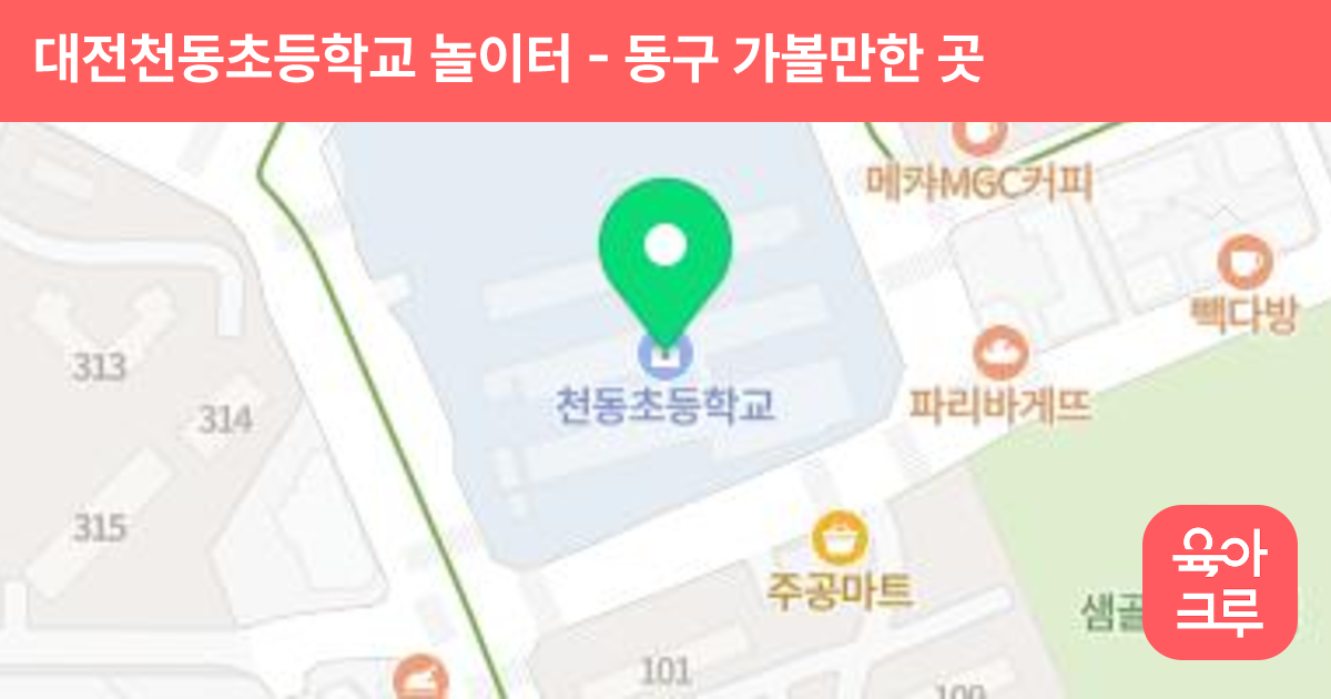 대전천동초등학교 놀이터 썸네일