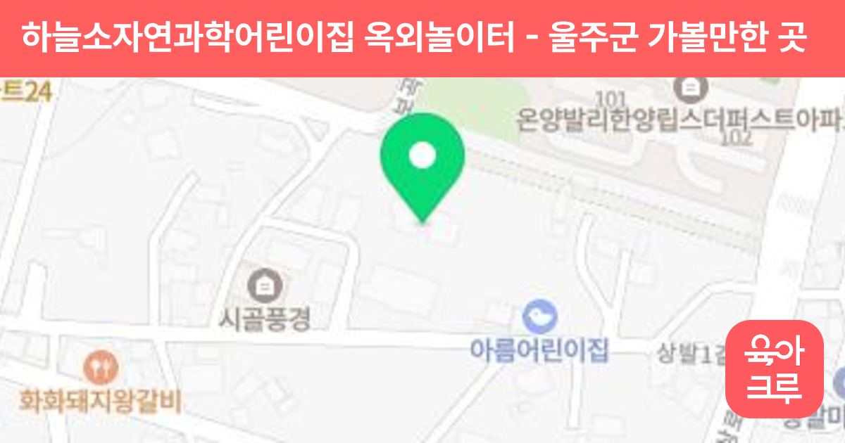 하늘소자연과학어린이집 옥외놀이터 썸네일
