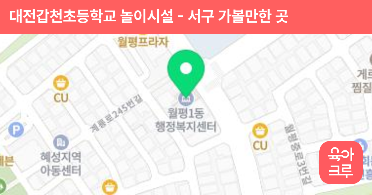 대전갑천초등학교 놀이시설 썸네일