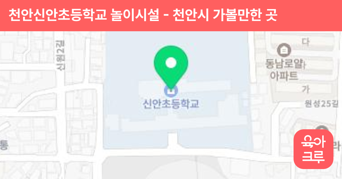 천안신안초등학교 놀이시설 썸네일