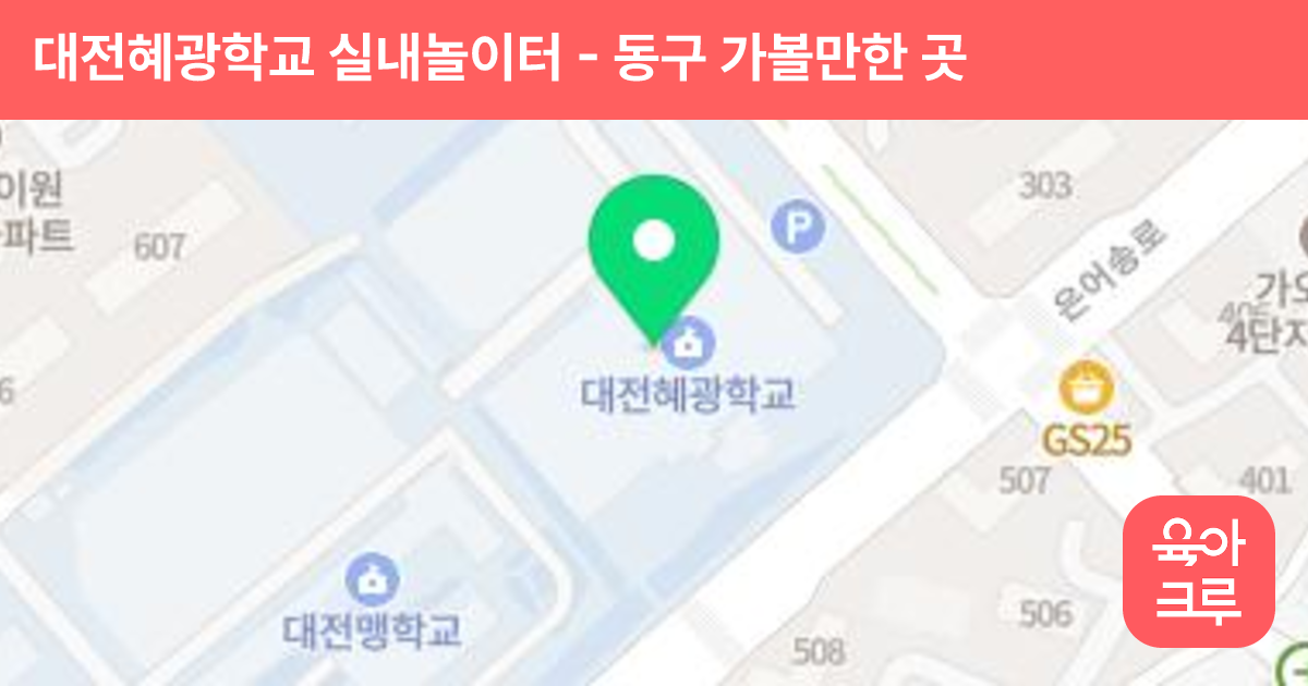 대전혜광학교 실내놀이터 썸네일