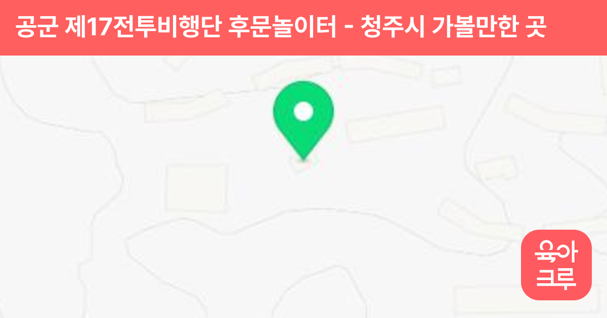 공군 제17전투비행단 후문놀이터 썸네일