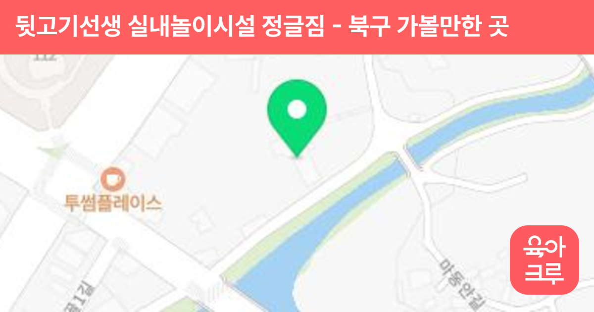 뒷고기선생 실내놀이시설 정글짐 썸네일