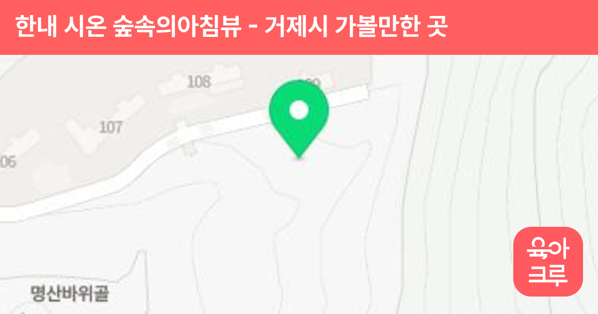 한내 시온 숲속의아침뷰 썸네일