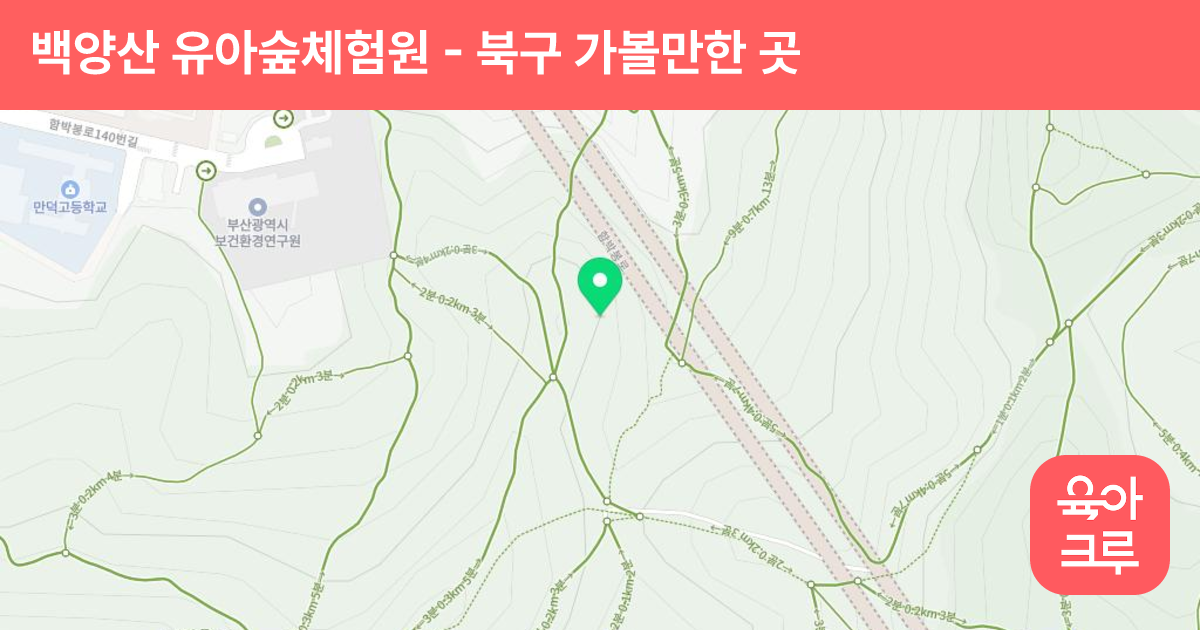 백양산 유아숲체험원 썸네일